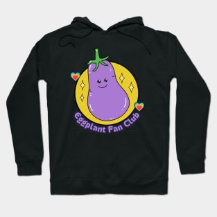 Eggplant Fan Club Cute Hoodie